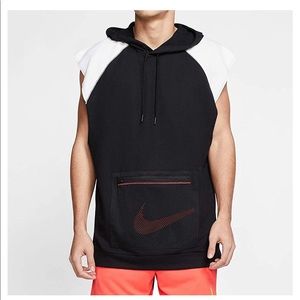 Men's Nike Dri-FIT Sleeveless Training Hoodie